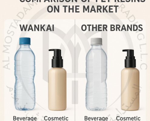 Comparison of PET resins on the market; Wankai and other brands in beverage and cosmetic packaging